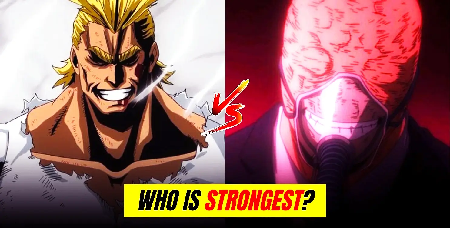 All for One vs. All Might Who is Strongest