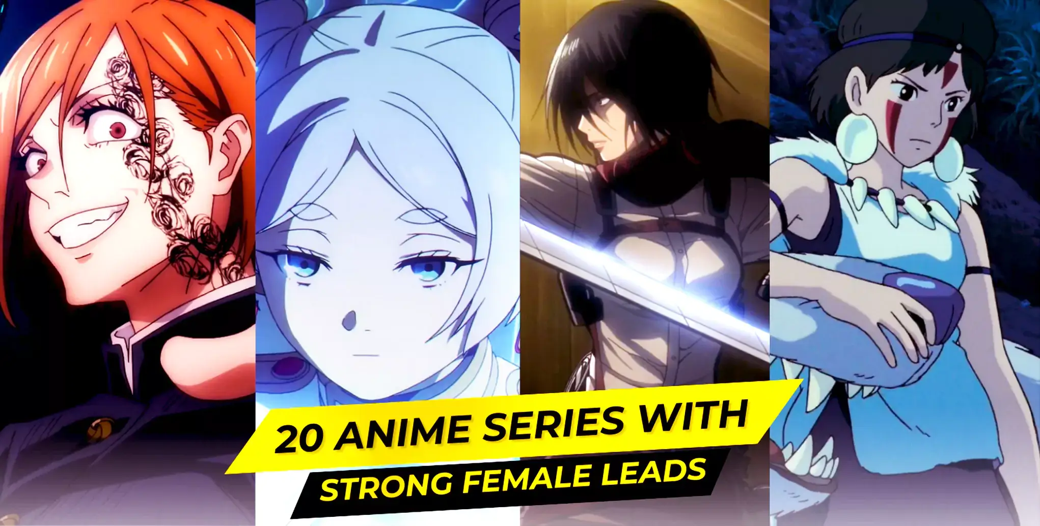 Anime Series with Strong Female Leads