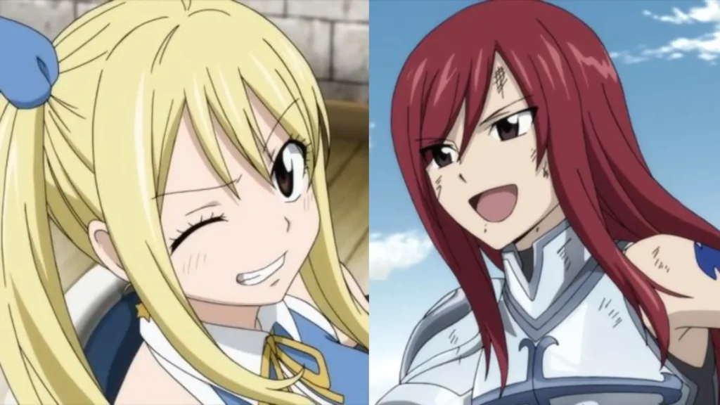 Fairy Tail - Lucy Heartfilia and Erza Scarlet