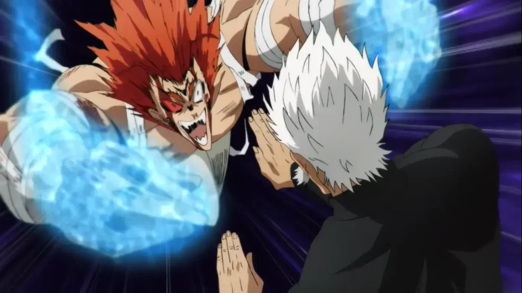 Garou Fighting Against Bang