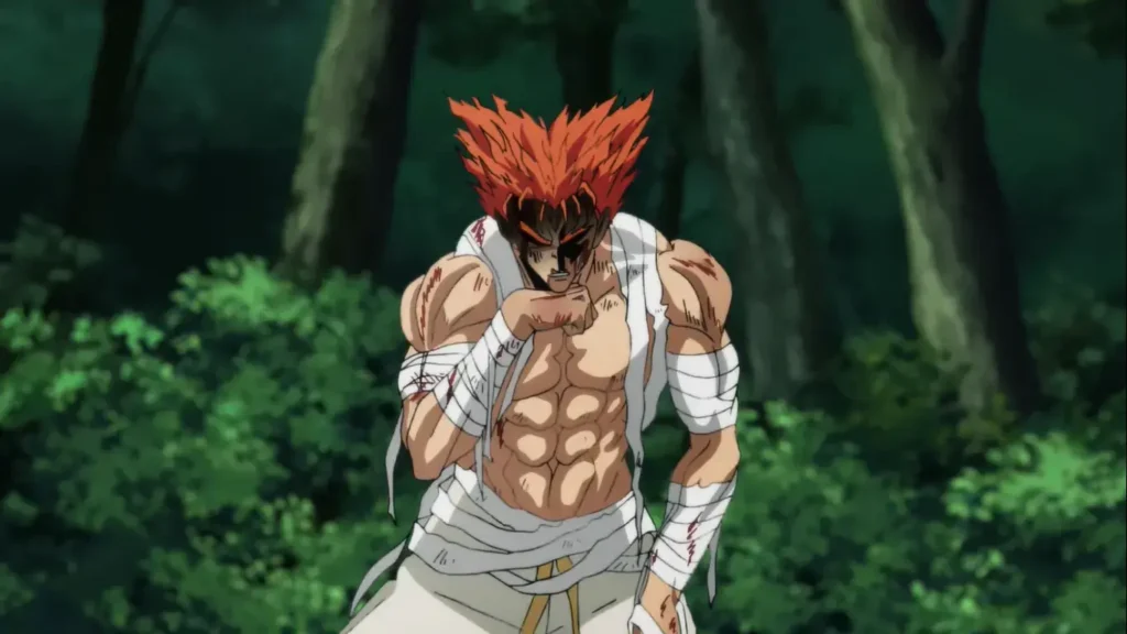 Garou with Red Hair