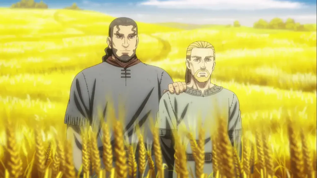 Thorfinn want peace, don't want to fight again